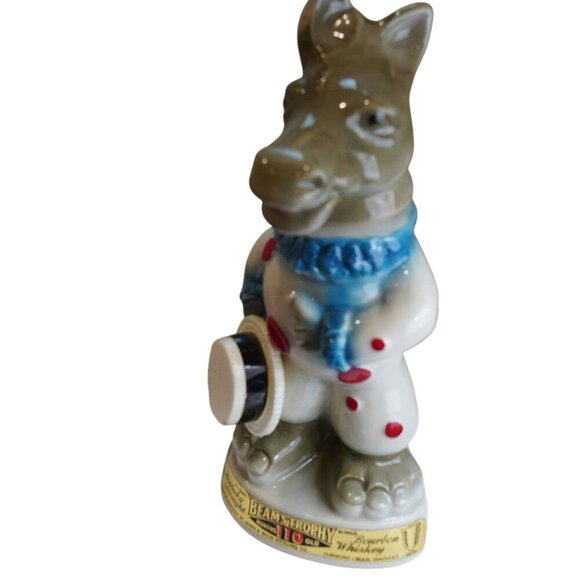 Vintage‎ Jim Beam 1968 Whiskey Decanter Democratic Donkey Clown Empty political - Picture 2 of 14